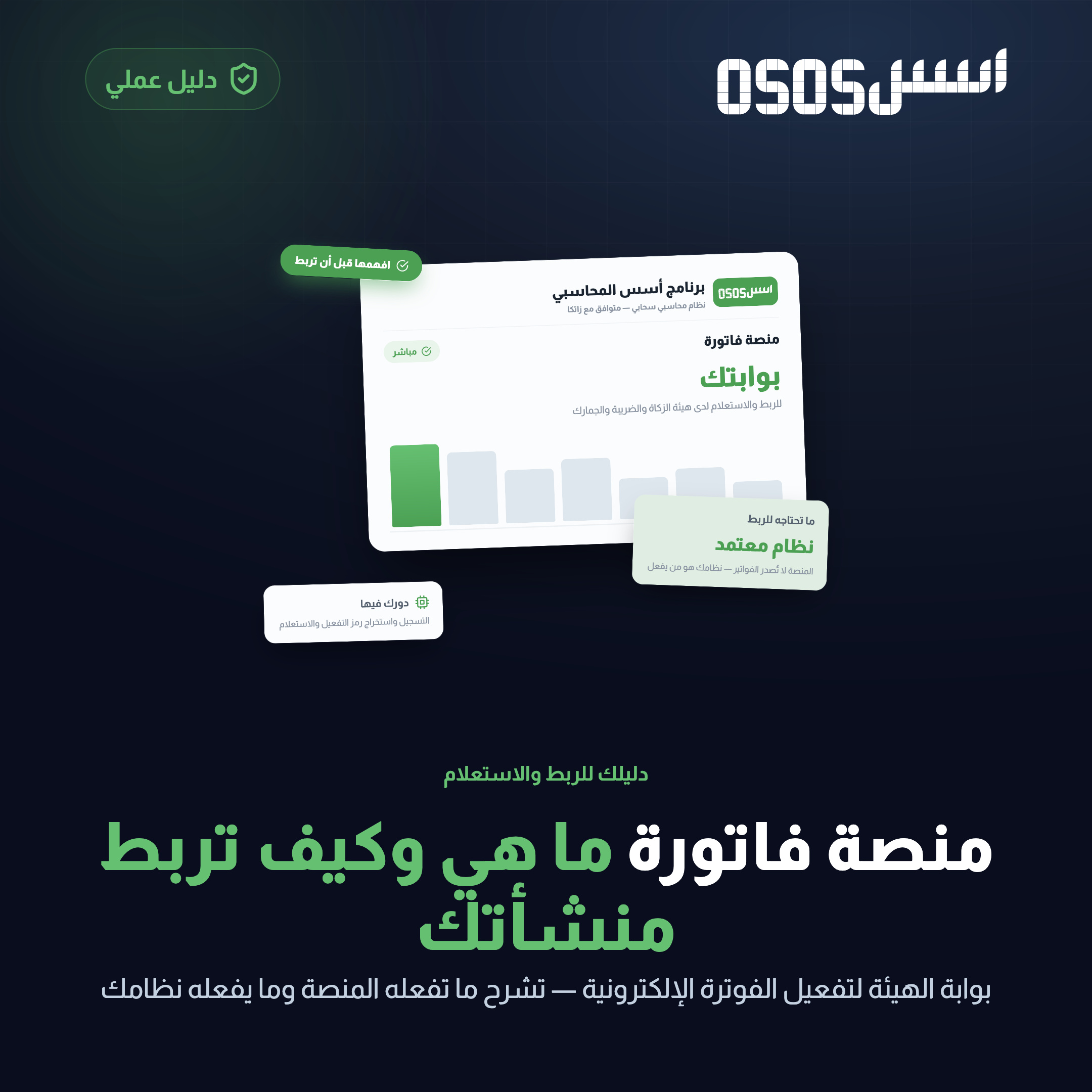 منصة فاتورة هيئة الزكاة والدخل: ما هي وكيف تربط نظامك بها